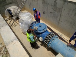 ACMO Valve Installation at Wadi Adai Amerat Pumping Station